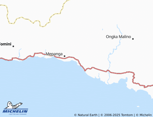 MICHELIN Ogomolos map - ViaMichelin