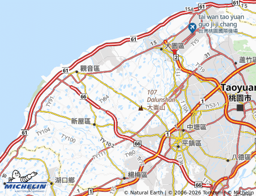 Kaart MICHELIN ding da tong - ViaMichelin