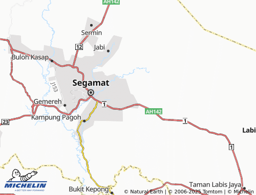 MICHELIN Kampung Paya Lenga map - ViaMichelin