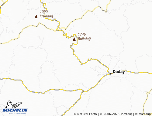 Mappa MICHELIN Kavakyayla - ViaMichelin