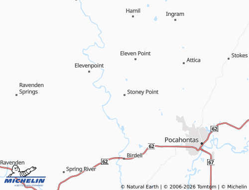 Mappa MICHELIN Stoney Point - ViaMichelin