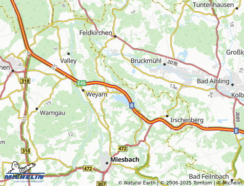 MICHELIN-Landkarte Großseeham - ViaMichelin