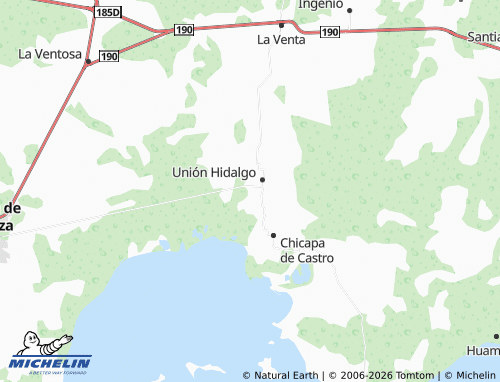 Kaart MICHELIN Quinta Sección Pescadores Sur - ViaMichelin