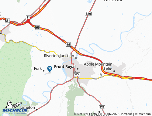 Mappa MICHELIN Riverton Junction - ViaMichelin