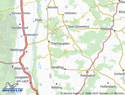 MICHELIN Weiden map - ViaMichelin