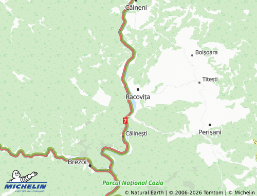 MICHELIN Tuțulești map - ViaMichelin