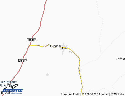 Carte MICHELIN Tupãssi - ViaMichelin