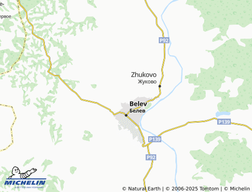 MICHELIN Lamonovo map - ViaMichelin