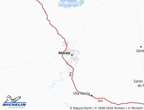 Mapa MICHELIN Marau - ViaMichelin