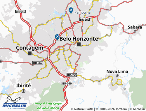 Mappa MICHELIN Coração de Jesus - ViaMichelin