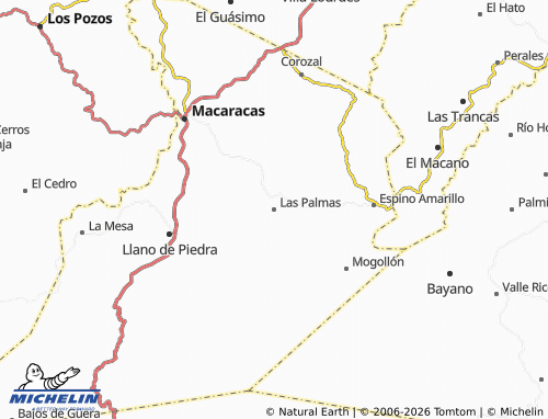 Mappa MICHELIN Las Palmas - ViaMichelin