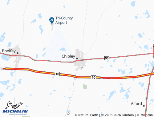 Mapa MICHELIN Chipley - ViaMichelin