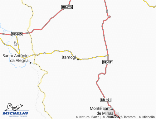Mapa MICHELIN Itamogi - ViaMichelin