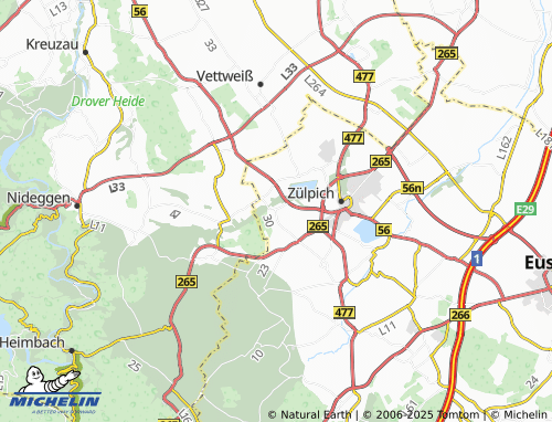 Mapa MICHELIN Juntersdorf - ViaMichelin