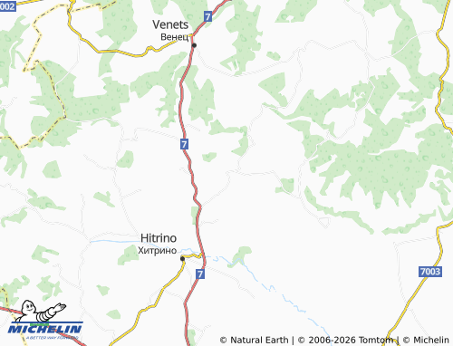Mappa MICHELIN Bliznatsi - ViaMichelin