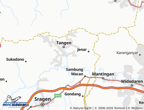 Carte MICHELIN Ngepringan - ViaMichelin
