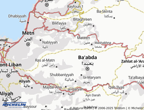 Mappa MICHELIN Saleema - ViaMichelin