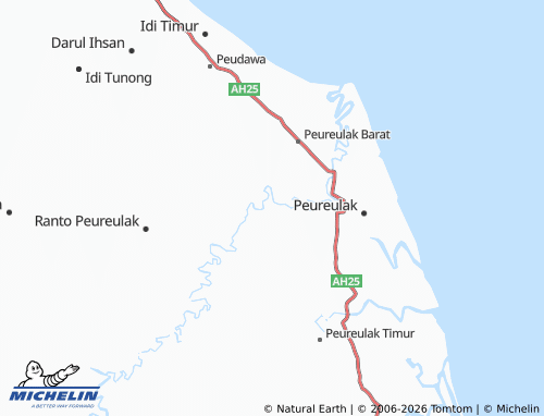 Mapa MICHELIN Tanah Rata - ViaMichelin