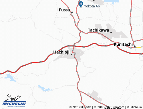 Mappa MICHELIN Hachioji - ViaMichelin
