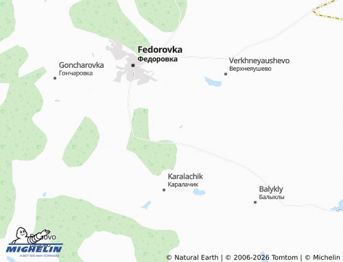 MICHELIN-Landkarte Gavrilovka - ViaMichelin