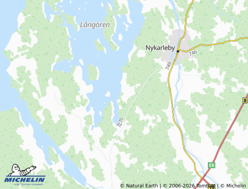 MICHELIN-Landkarte Bonäs - ViaMichelin
