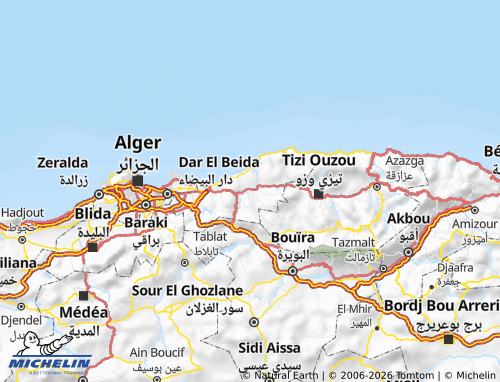 MICHELIN Yusr map - ViaMichelin