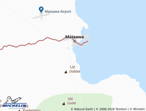 Mappa MICHELIN Arkiko Power Plant - ViaMichelin