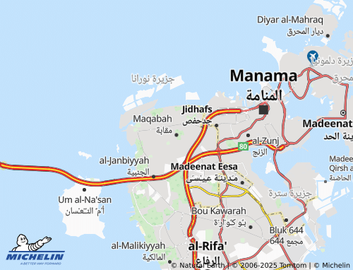 Mapa MICHELIN Maqabah - ViaMichelin
