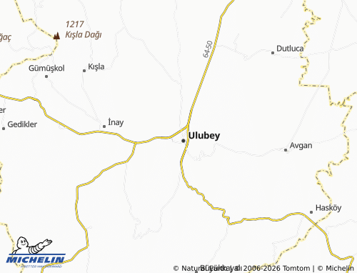 Mappa MICHELIN Üyükbaşı - ViaMichelin