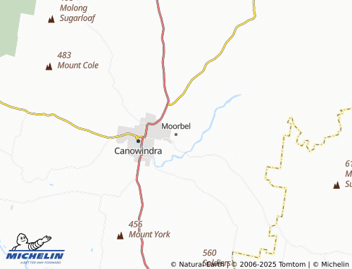 MICHELIN Moorbel map - ViaMichelin