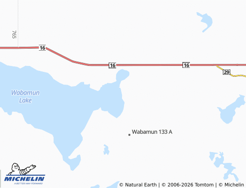 MICHELIN Kapasiwin map - ViaMichelin