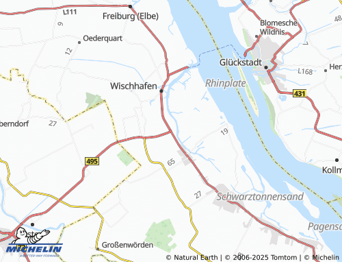 MICHELIN Neuland map - ViaMichelin