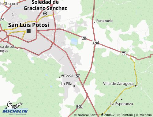 Mappa MICHELIN Fraccionamiento Cruces - ViaMichelin