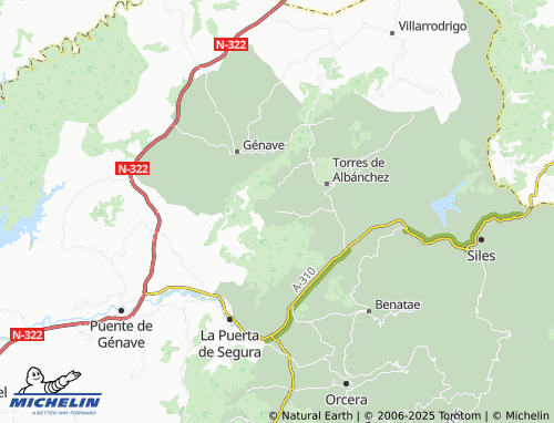 MICHELIN La Hoya map - ViaMichelin