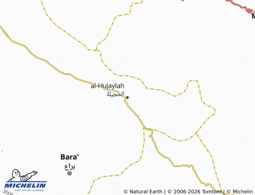 Mappa MICHELIN al-Hujaylah - ViaMichelin