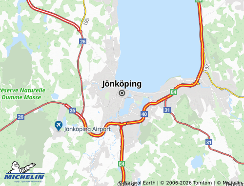 Carte MICHELIN Jönköping - ViaMichelin