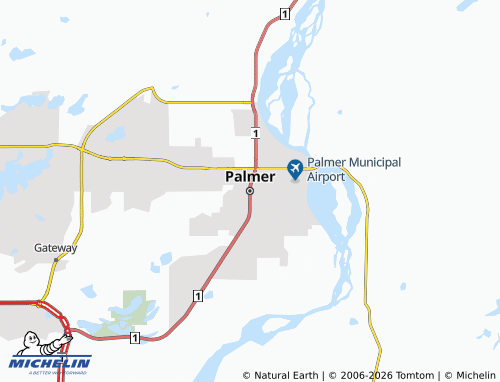 Mappa MICHELIN Palmer - ViaMichelin