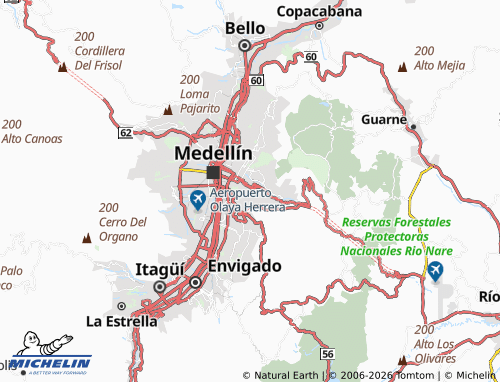 Carte MICHELIN La Milagrosa - ViaMichelin