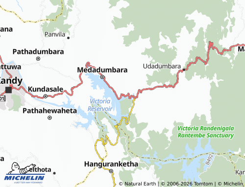 Mappa MICHELIN Meegahamaditta - ViaMichelin