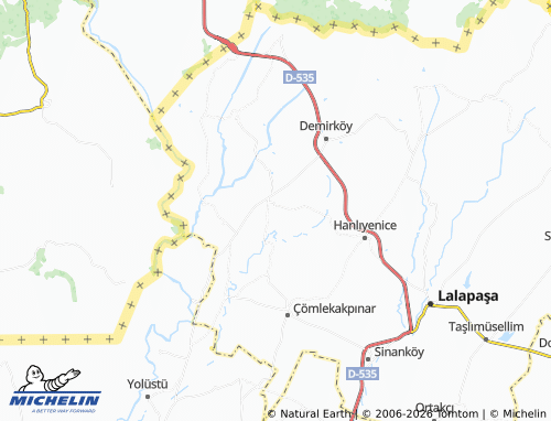 Mappa MICHELIN Çatma - ViaMichelin