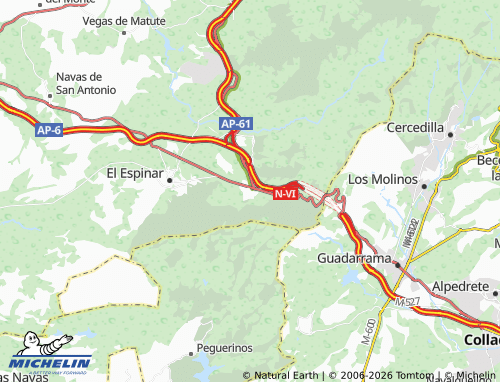 MICHELIN San Rafael map - ViaMichelin
