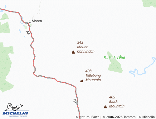 Mapa MICHELIN Splinter Creek - ViaMichelin