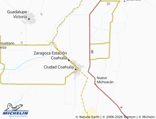MICHELIN Ro Colorado map - ViaMichelin