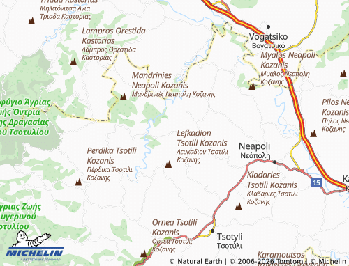 Carte MICHELIN Asproula - ViaMichelin