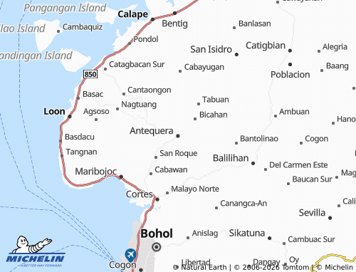 MICHELIN Antequera map - ViaMichelin