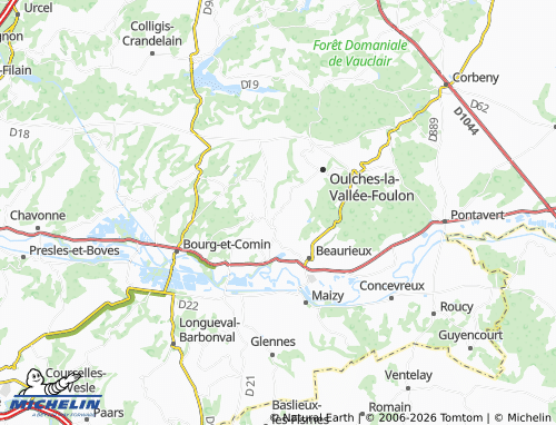 Mapa MICHELIN Jumigny - ViaMichelin