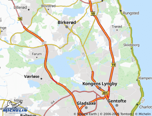 Mapa MICHELIN Holte - ViaMichelin