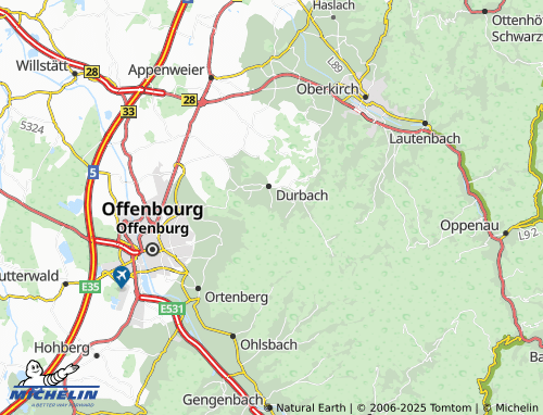 Kaart MICHELIN Sendelbach - ViaMichelin