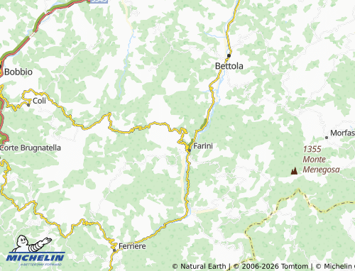 MICHELIN Rodi map - ViaMichelin