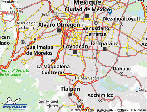 Mapa MICHELIN Tecualiapan - ViaMichelin